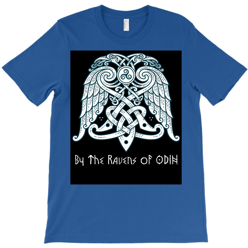 By The Ravens Of Odin Dark  Red T-Shirt by fiserpoughk | Artistshot