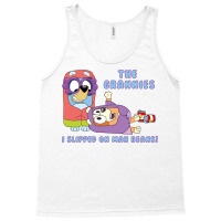 The Blue Funny Tank Top | Artistshot