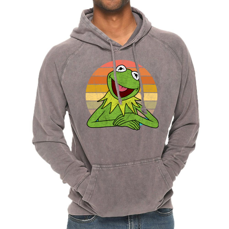 Kermit The Boy Retro Vintage Hoodie by pertlsiuttib | Artistshot