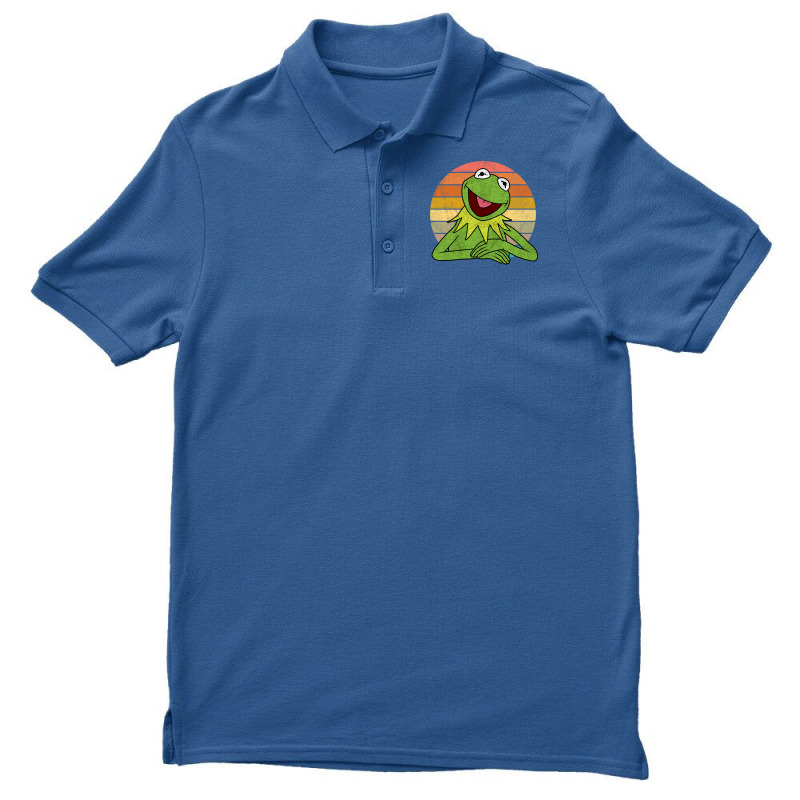 Kermit The Boy Retro Men's Polo Shirt by pertlsiuttib | Artistshot