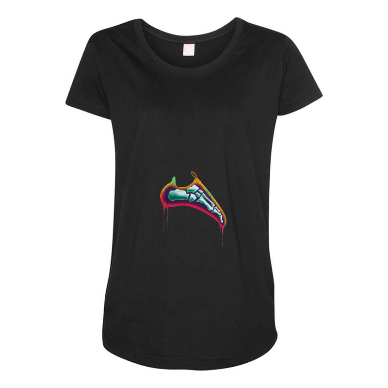 Climbing Shoes I Be Aggressive! Maternity Scoop Neck T-shirt by Misha-ElYWright | Artistshot