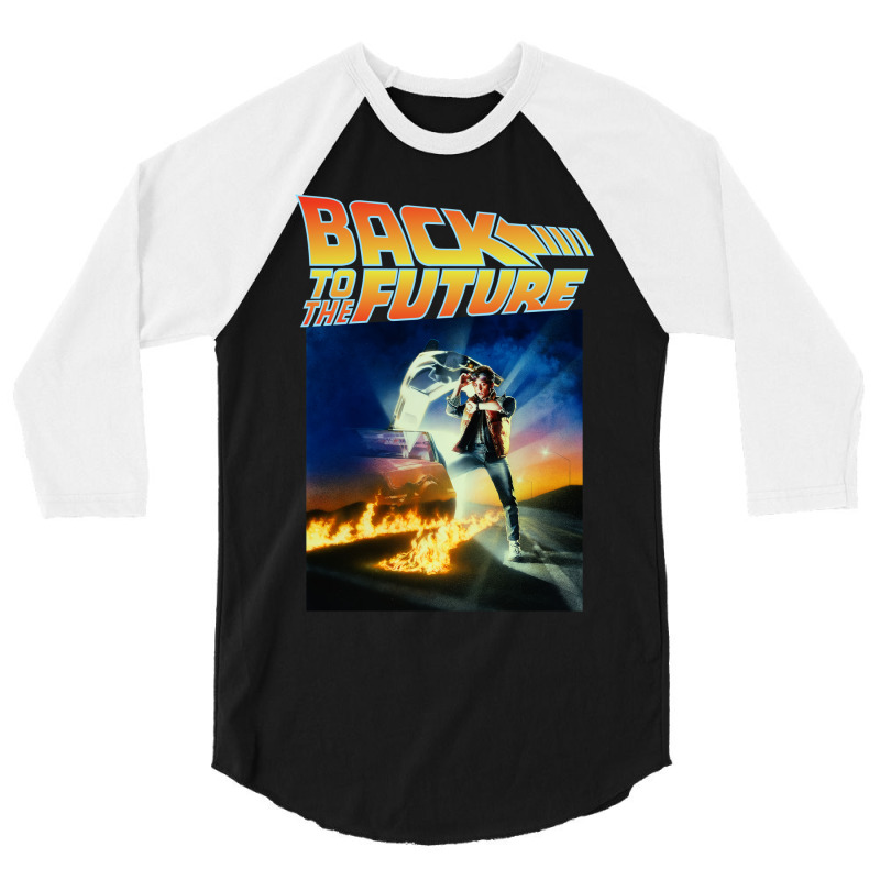 Back To The Future 3/4 Sleeve Shirt by kangenband43 | Artistshot