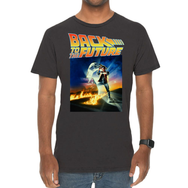 Back To The Future Vintage T-Shirt by kangenband43 | Artistshot