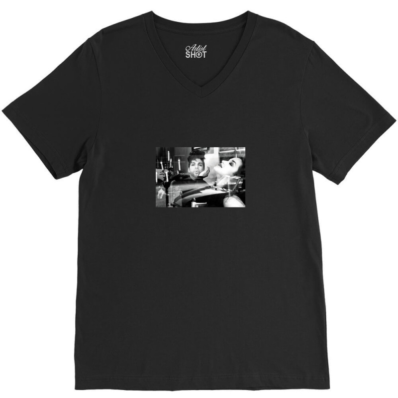 Man Blow Up V-Neck Tee by PeteBabic | Artistshot