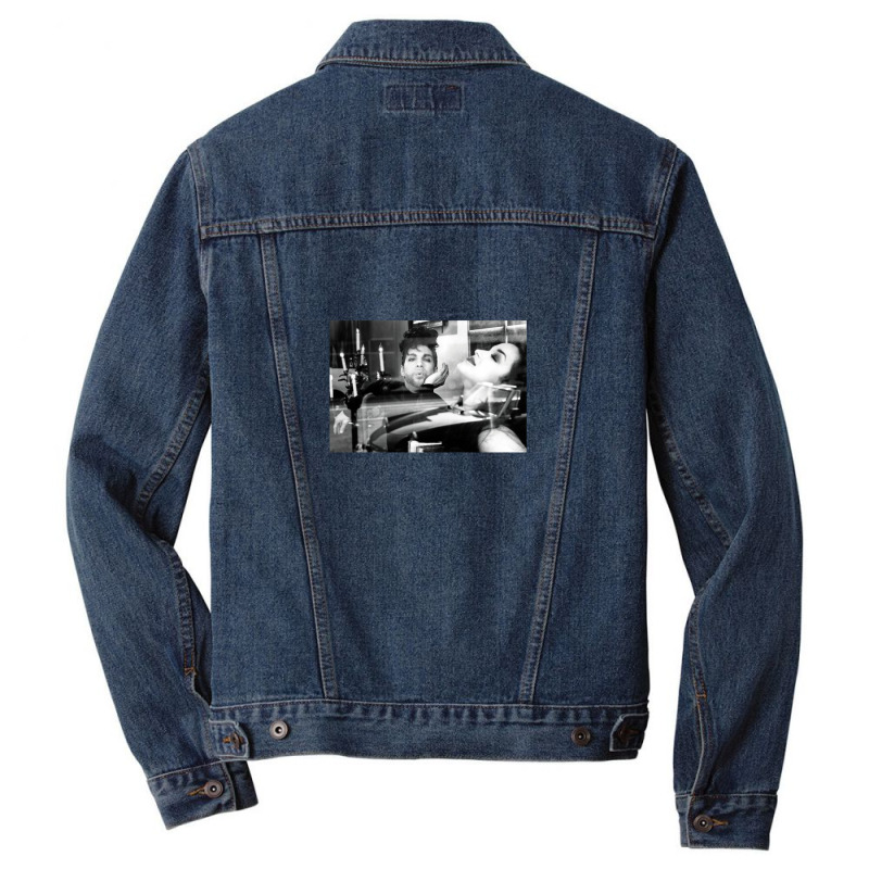 Man Blow Up Men Denim Jacket by PeteBabic | Artistshot