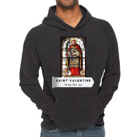 Saint Valentine Valentines Day Irish Catholic Christian Vintage Hoodie | Artistshot