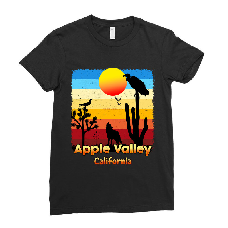 Apple Valley Ladies Fitted T-Shirt by dealgummy642 | Artistshot