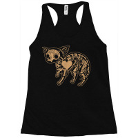 Sugar Skull Chihuahua Calavera Day Of The Dead Cool Gift Racerback Tank | Artistshot