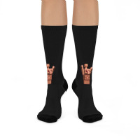 Copper Golem Friend Crew Socks | Artistshot