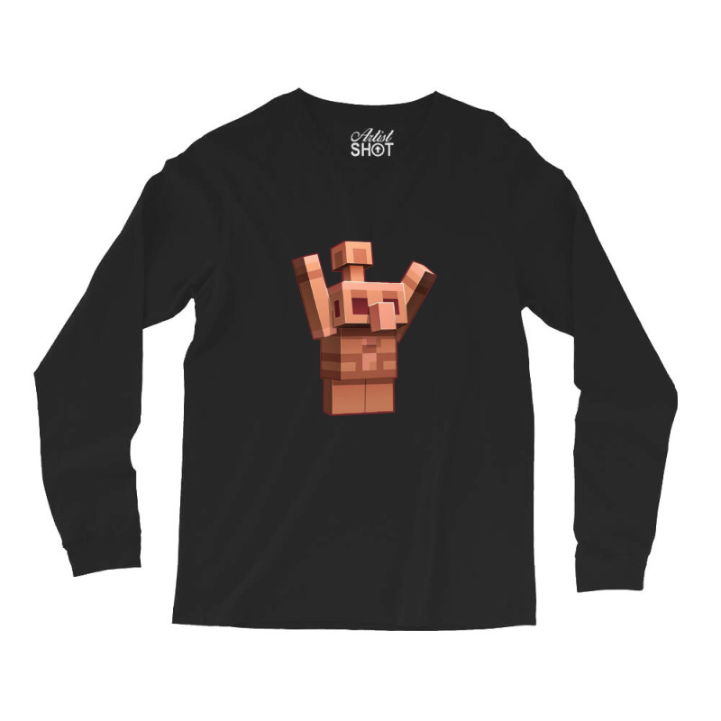 Copper Golem Friend Long Sleeve Shirts | Artistshot