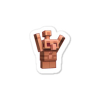 Copper Golem Friend Sticker | Artistshot