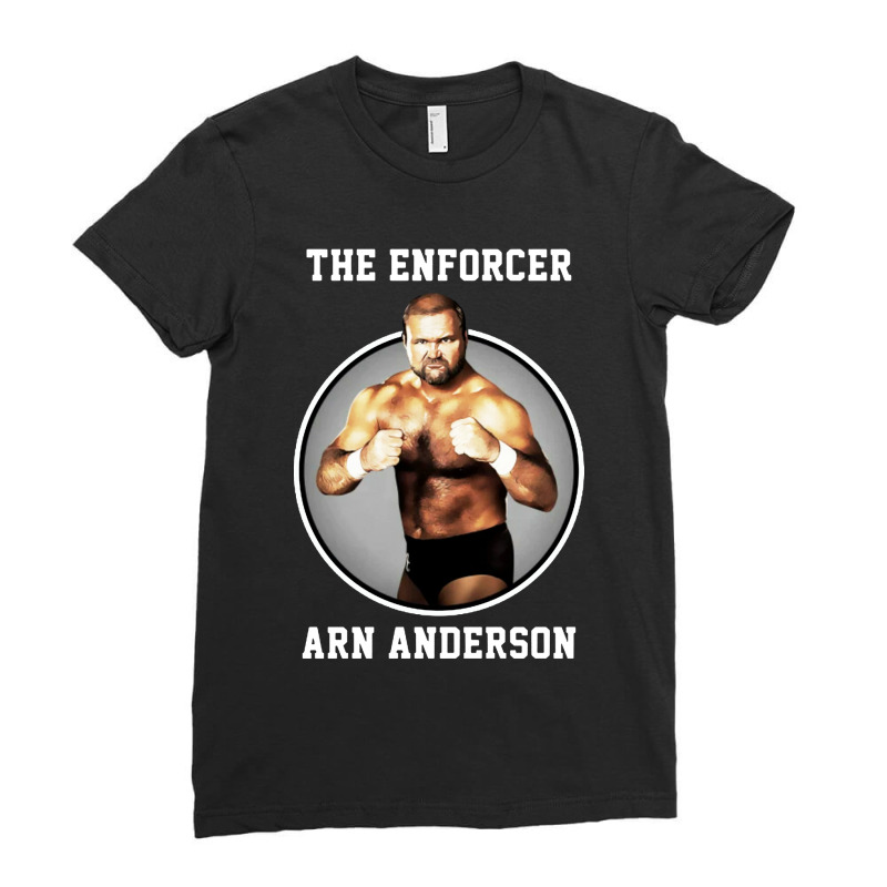 Arn Anderson American Badass Ladies Fitted T-Shirt by Jovanka Tees | Artistshot