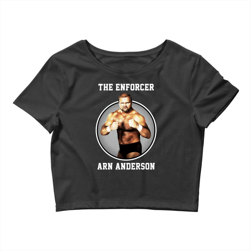 Arn Anderson American Badass Crop Top by Jovanka Tees | Artistshot