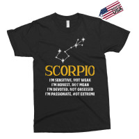 Scorpio Sensitive Not Weak Honest Not Mean Astrology Grunge T Shirt Exclusive T-shirt | Artistshot