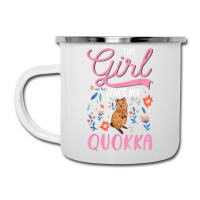 Quokka Girl Short Tailed Kangaroo Quokka T Shirt Camper Cup | Artistshot