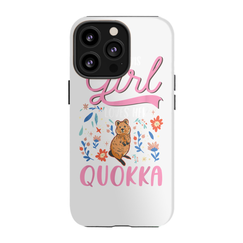 Quokka Girl Short Tailed Kangaroo Quokka T Shirt Iphone 13 Pro Case | Artistshot