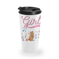 Quokka Girl Short Tailed Kangaroo Quokka T Shirt Travel Mug | Artistshot