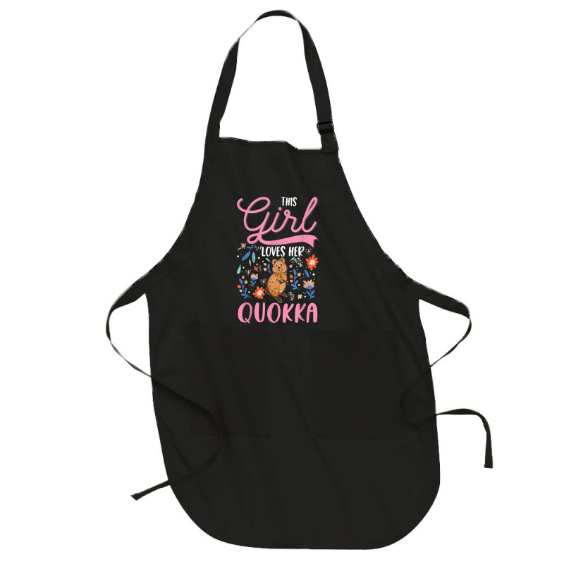 Quokka Girl Short Tailed Kangaroo Quokka T Shirt Full-length Apron | Artistshot