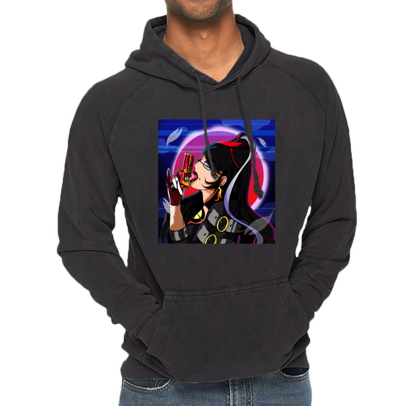 Bayonetta Hack And Slash Video Game Developed By Platinumgames Rap Vintage Hoodie | Artistshot