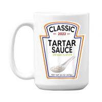 Tartar Sauce 2022 Condiment Diy Halloween Costume Couples 15 Oz Coffee Mug | Artistshot