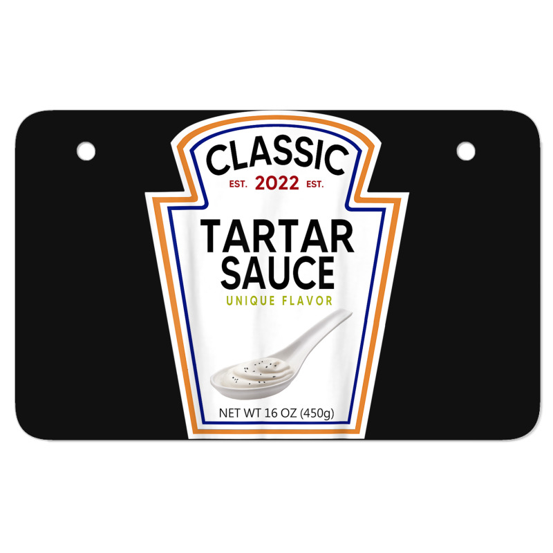 Tartar Sauce 2022 Condiment Diy Halloween Costume Couples ATV License Plate by VictorMRodriguez | Artistshot