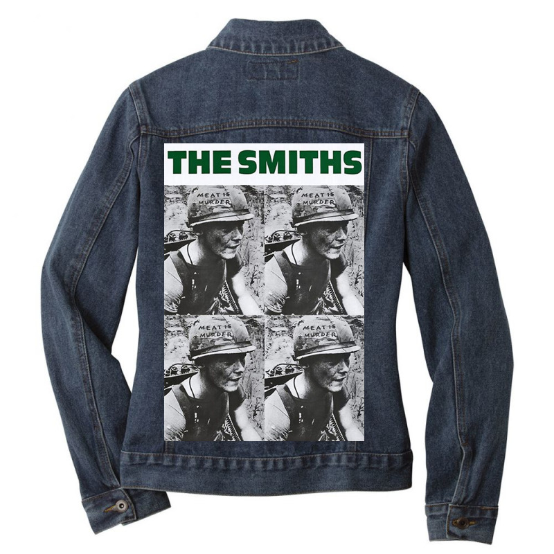 The Smiths Grid Ladies Denim Jacket by MichaelCooper | Artistshot