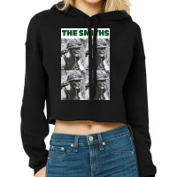 The Smiths Grid Cropped Hoodie | Artistshot