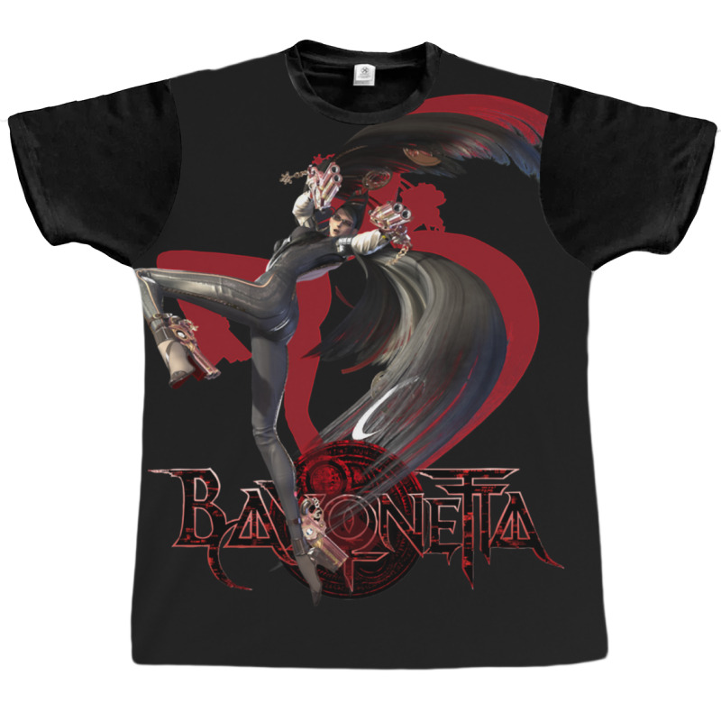 Bayonetta Hack And Slash Video Game Developed By Platinumgames The Lef Graphic T-shirt | Artistshot