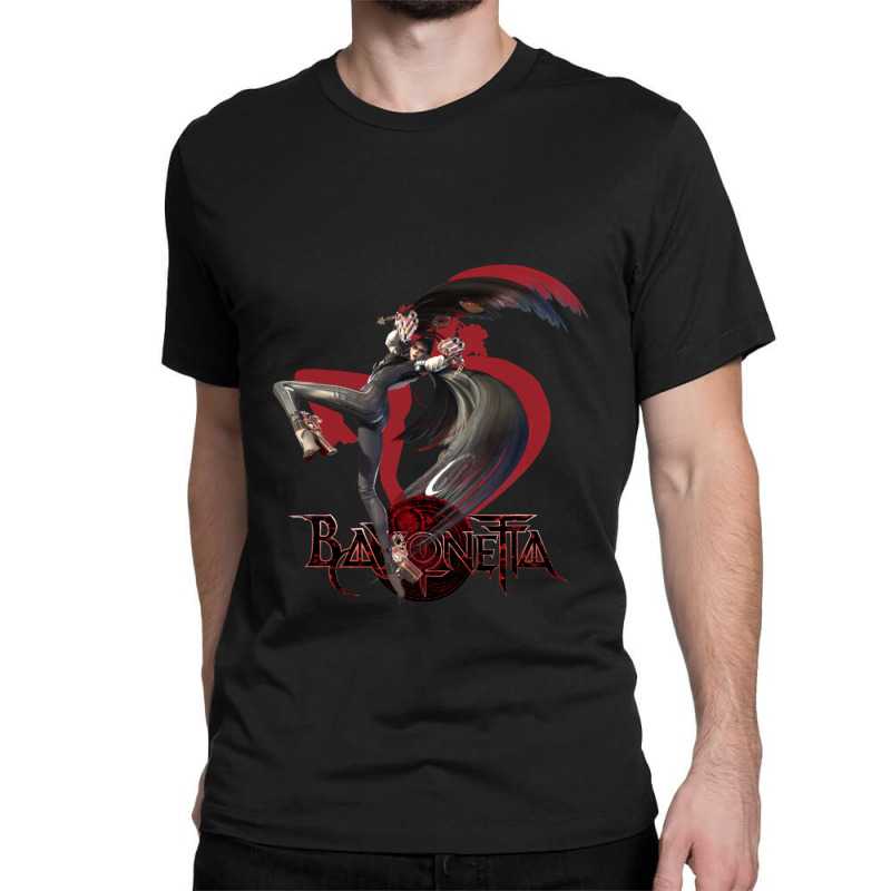 Bayonetta Hack And Slash Video Game Developed By Platinumgames The Lef Classic T-shirt | Artistshot