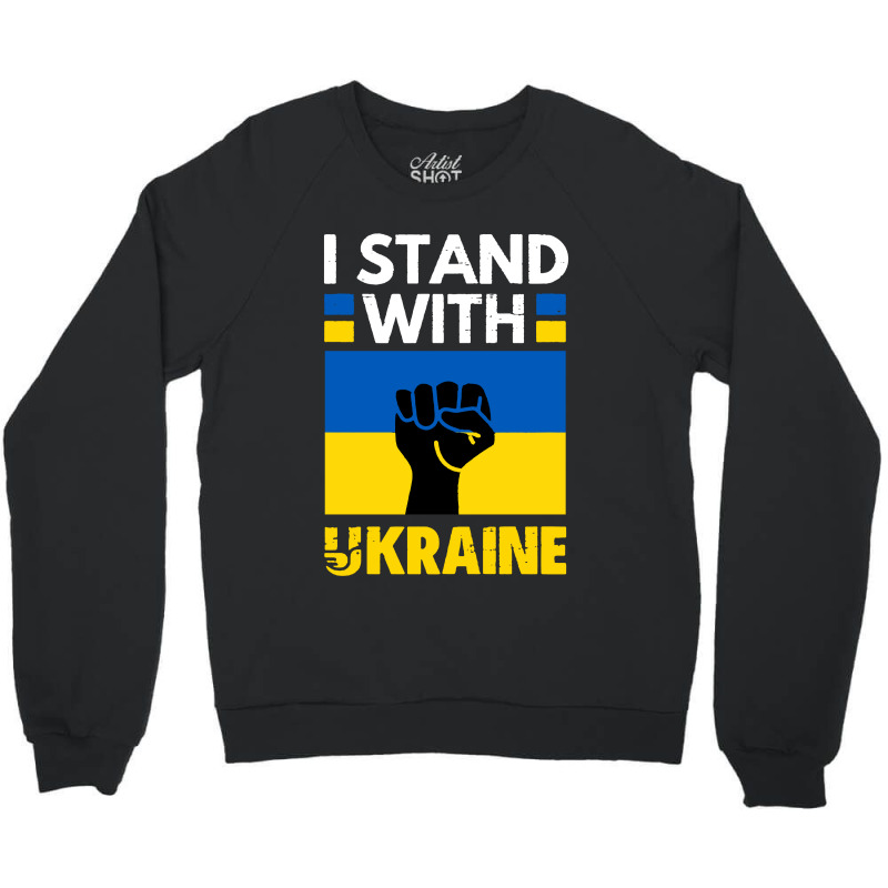 I Stand With Stop War Crewneck Sweatshirt | Artistshot