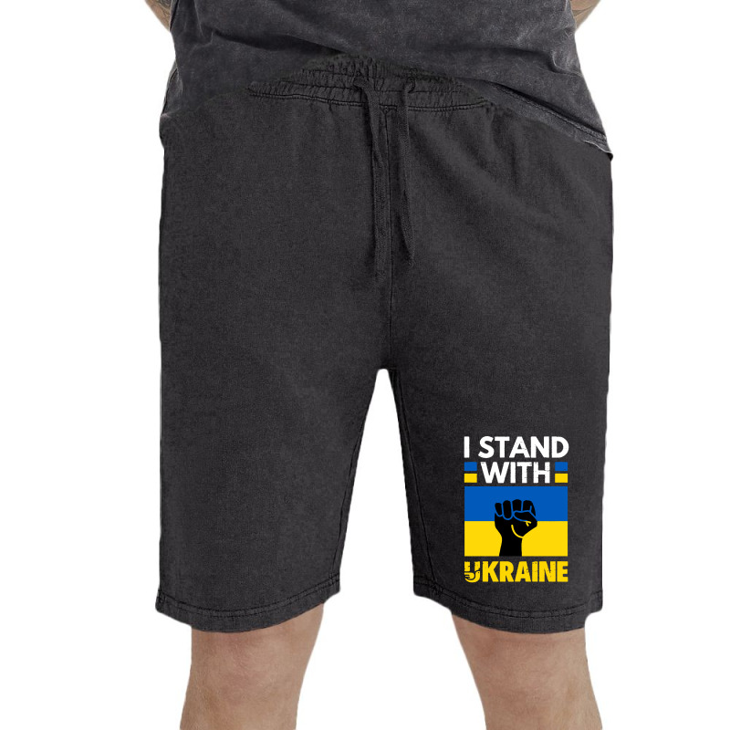 I Stand With Stop War Vintage Short | Artistshot