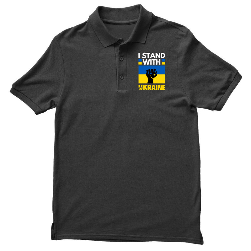 I Stand With Stop War Men's Polo Shirt | Artistshot