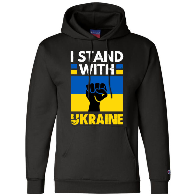 I Stand With Stop War Champion Hoodie | Artistshot