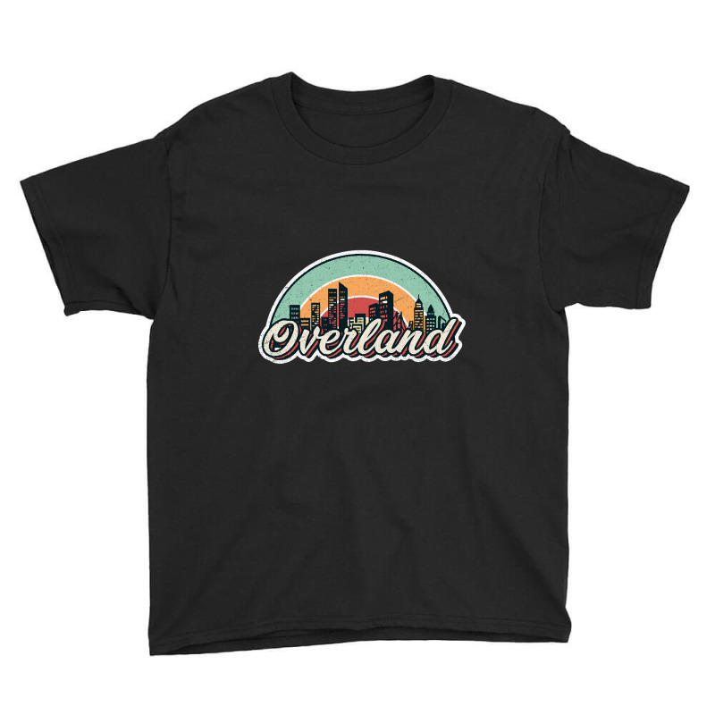 Overland City Retro Youth Tee by cubicgetting01 | Artistshot