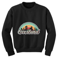 Overland City Retro Youth Sweatshirt | Artistshot