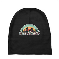 Overland City Retro Baby Beanies | Artistshot