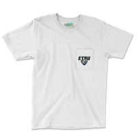 Tigers East Texas Baptist University Vectorized Pocket T-shirt | Artistshot