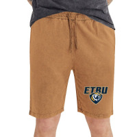 Tigers East Texas Baptist University Vectorized Vintage Short | Artistshot