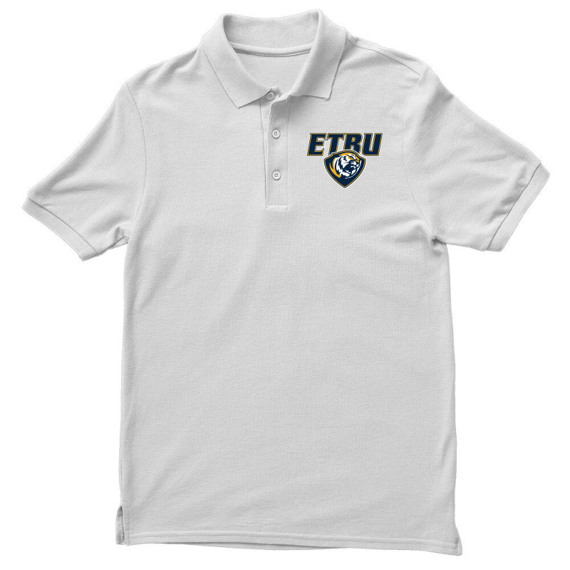 Tigers East Texas Baptist University Vectorized Men's Polo Shirt by Wandira | Artistshot