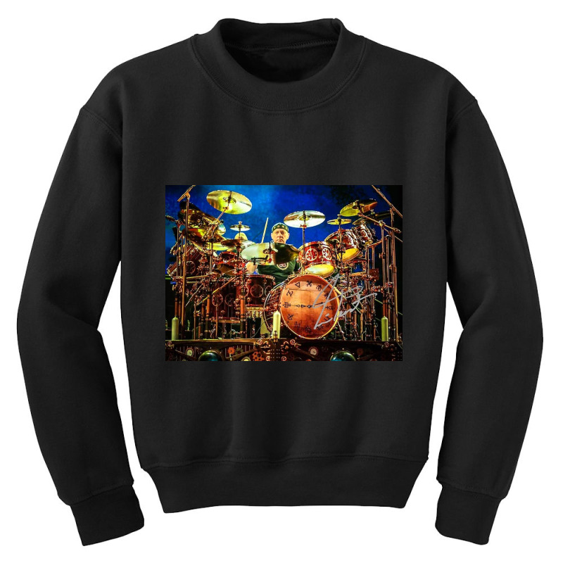 Neil Peart Encore Youth Sweatshirt by MichaelCooper | Artistshot