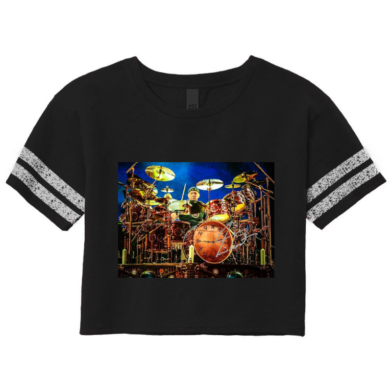 Neil Peart Encore Scorecard Crop Tee by MichaelCooper | Artistshot