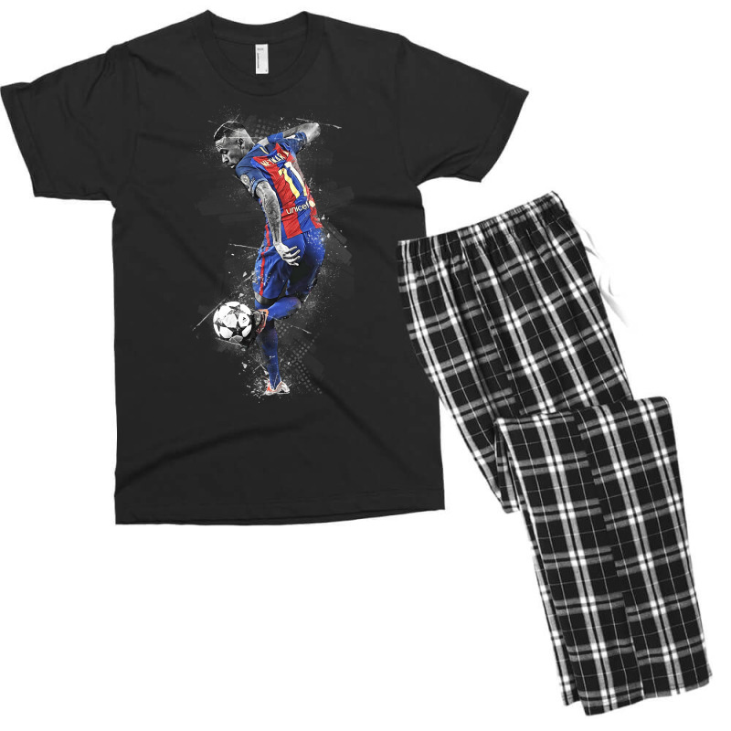 Neymar Aesthetic Nostalgia Men's T-shirt Pajama Set | Artistshot