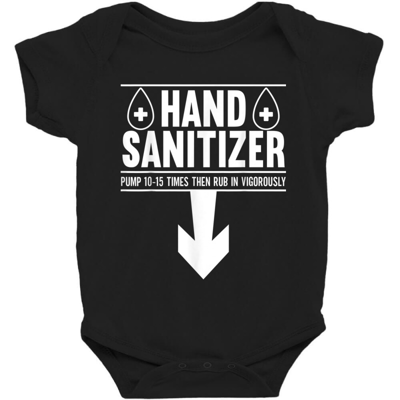 Mens Hand Sanitizer Adult Humor Funny Dirty Jokes Sarcastic Baby Bodysuit by JohannaRaeBrown | Artistshot