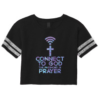 Connect To God Password Prayer Jesus Christian Men Women Scorecard Crop Tee | Artistshot