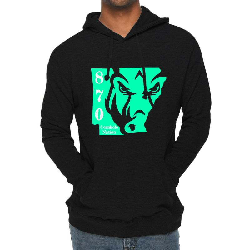 870 Hog Mint Lightweight Hoodie by davidozoan | Artistshot