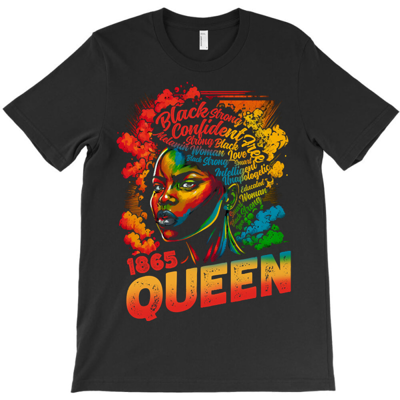 Juneteenth Blm Black Proud Woman Strong Black History T-shirt | Artistshot