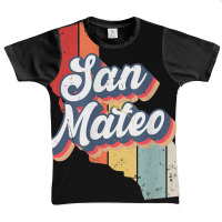 San Mateo City Retro Vintage Hometown California T Shirt Graphic Youth T-shirt | Artistshot