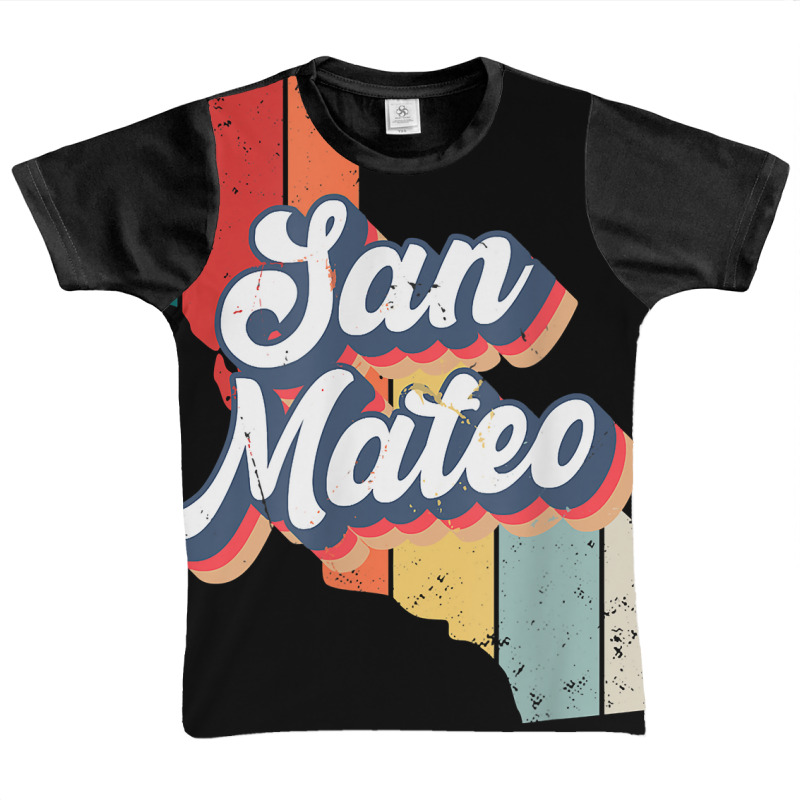 San Mateo City Retro Vintage Hometown California T Shirt Graphic Youth T-shirt by sheritl9tl | Artistshot