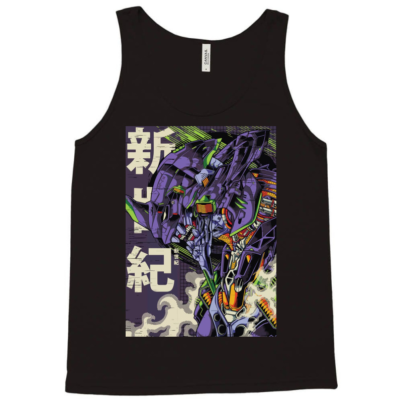 Eva Unit 01 Tank Top by chancedon | Artistshot