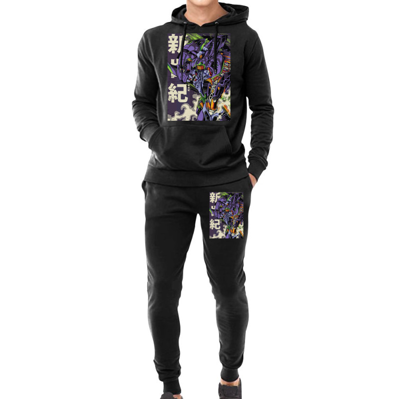 Eva Unit 01 Hoodie & Jogger set by chancedon | Artistshot